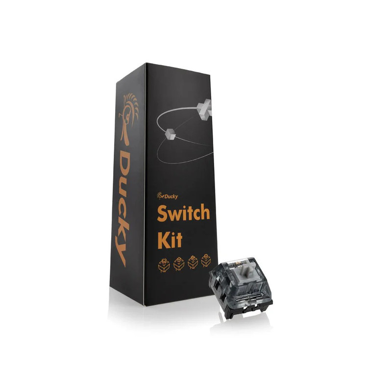 Ducky Kailh Super V2 Speed Box Switch Kit - Silver - مكبس لوحة مفاتيح